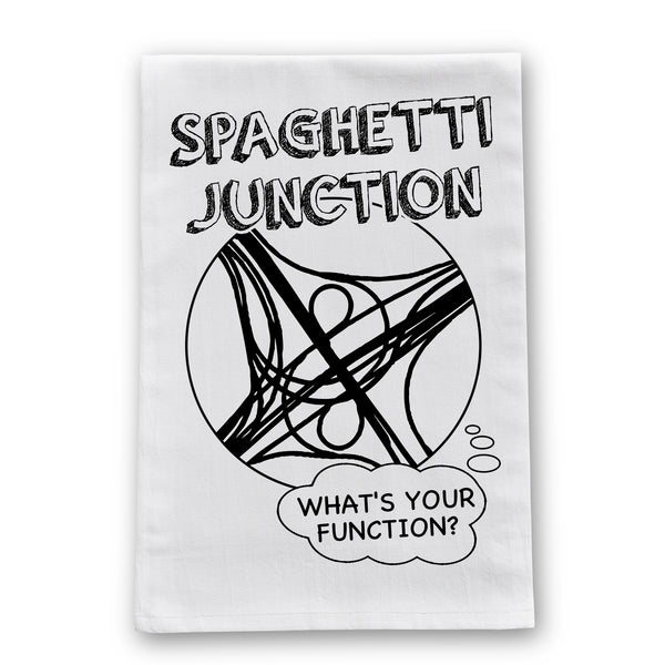 Spaghetti Junction What's Your Function Kitchen Towel