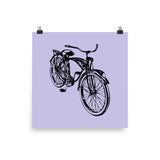 Cruiser Bike Art Print