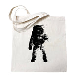 Astronaut Moon Man Tote Bag