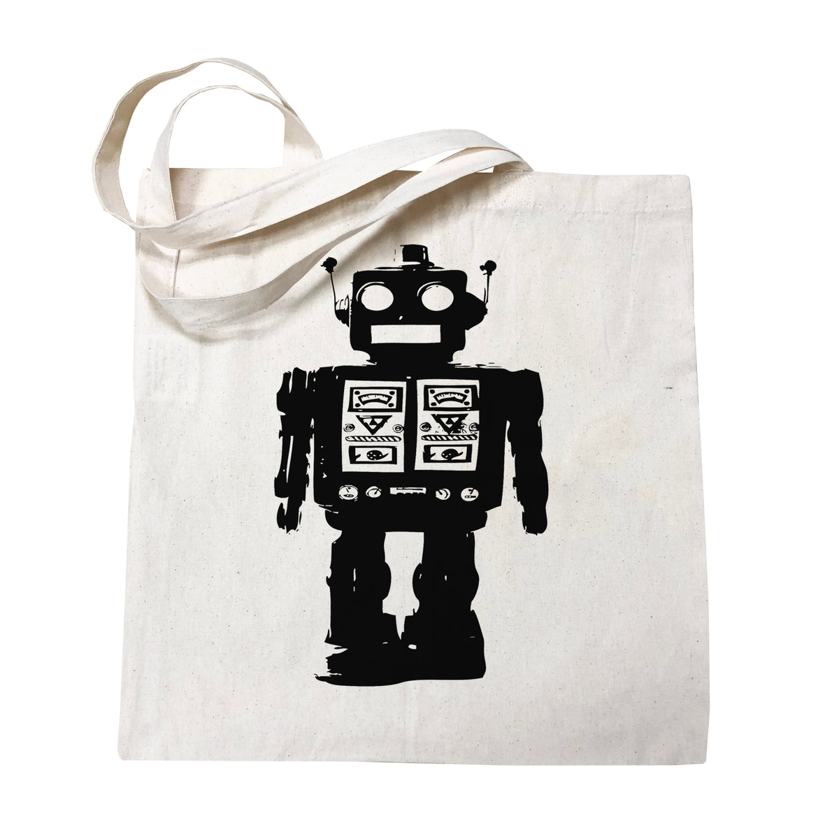 Cute robot shopping bag isolated hi-res stock photography and images - Alamy