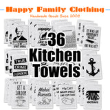 Wholesale Batch - 36 Kitchen Towels