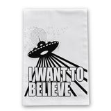 I Want to Believe Kitchen Towel