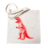 The Big Bang Theory T-Rex Dinosaur Tote Bag