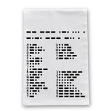 Morse Code Geeky Kitchen Towel
