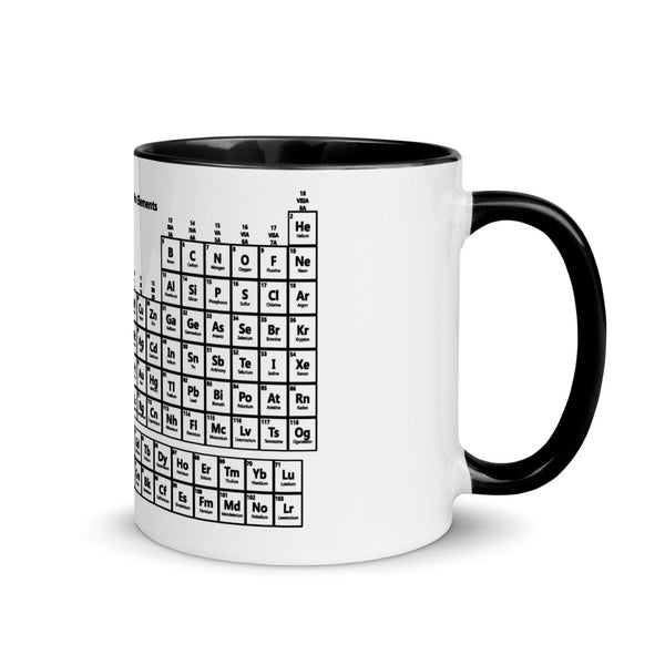 Periodic Table of the Elements Geeky Ceramic Mug
